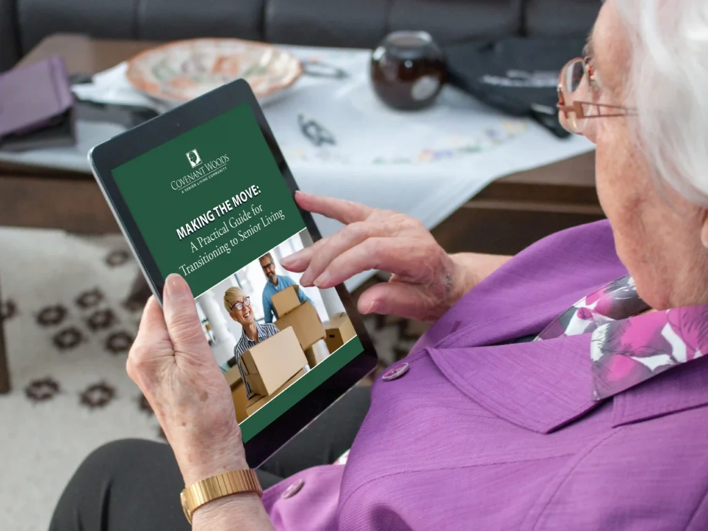 Image banner for ebook with a lady and iPad